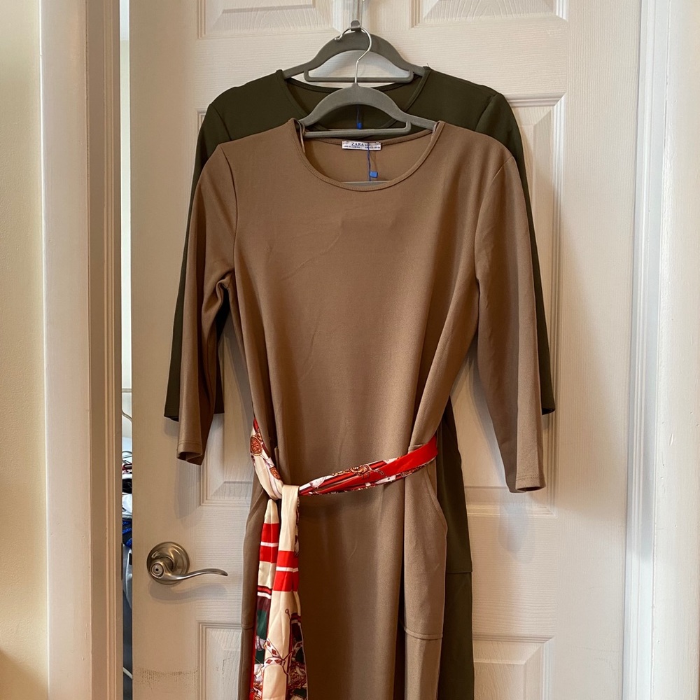 Two NWT Zara dresses